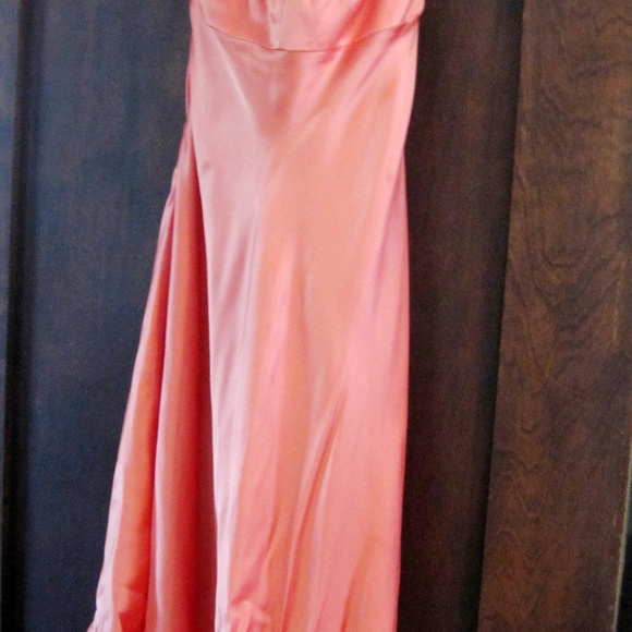 Cache Salmon-Colored Formal Dress - Picture 2 of 4